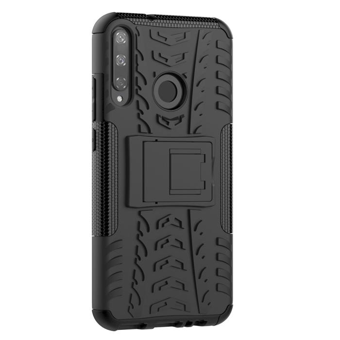 Bild 5, Huawei P40 Lite E - Ultimata Stöttåliga Skalet med Stöd - Svart