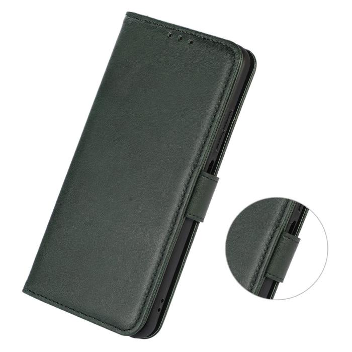 Bild 5, Motorola Edge 50 Neo Fodral Läder Grön