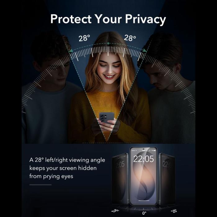 Bild 4, ESR Galaxy S26 Ultra Skärmskydd UltraFit Armorite Pro Härdat Privacy