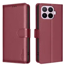 BINFEN Xiaomi 17T Pro Fodral RFID L&auml;der R&ouml;d