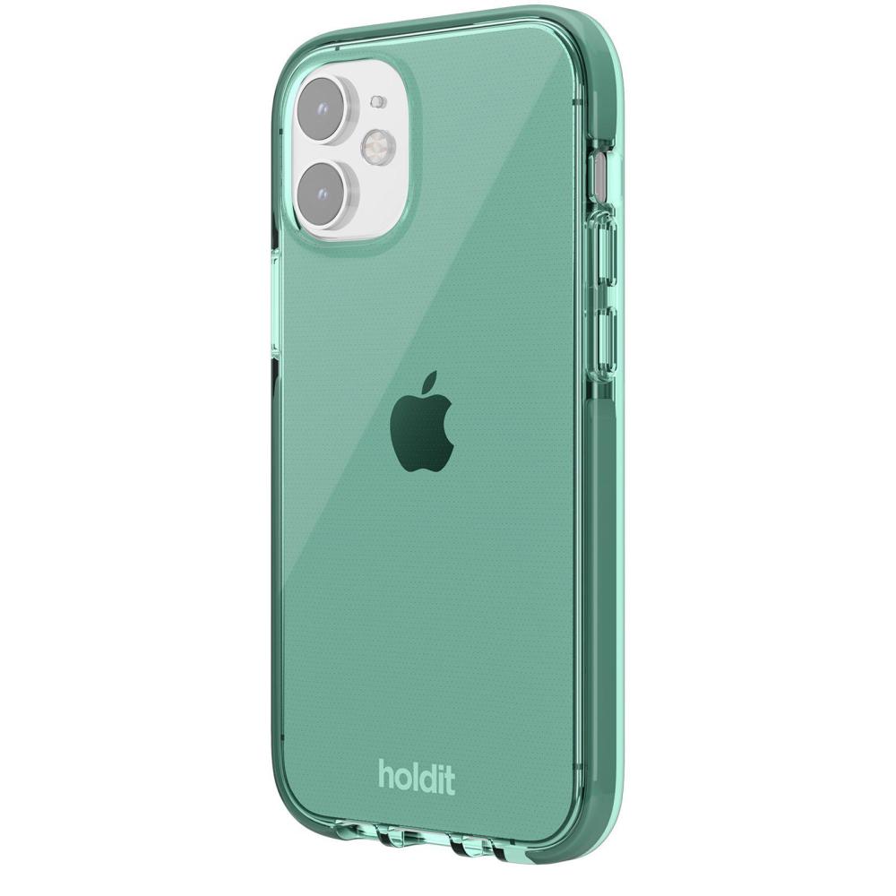 holdit iPhone 12 Mini Skal Seethru Moss Green