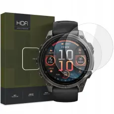 HOFI Garmin Fenix 8 51 mm 2-PACK Sk&auml;rmskydd Pro+ H&auml;rdat Glas