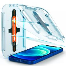 Spigen iPhone 12/12 Pro 2-PACK Skärmskydd GLAS.tR "Ez Fit"