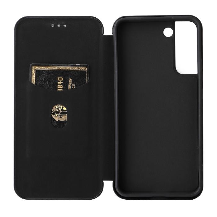 Bild 5, Samsung Galaxy S22 Fodral Kolfiber Textur Svart