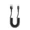 Mcdodo 1.8m QC 3.0/4.0 USB-C Flexibel Nylon Kabel Svart