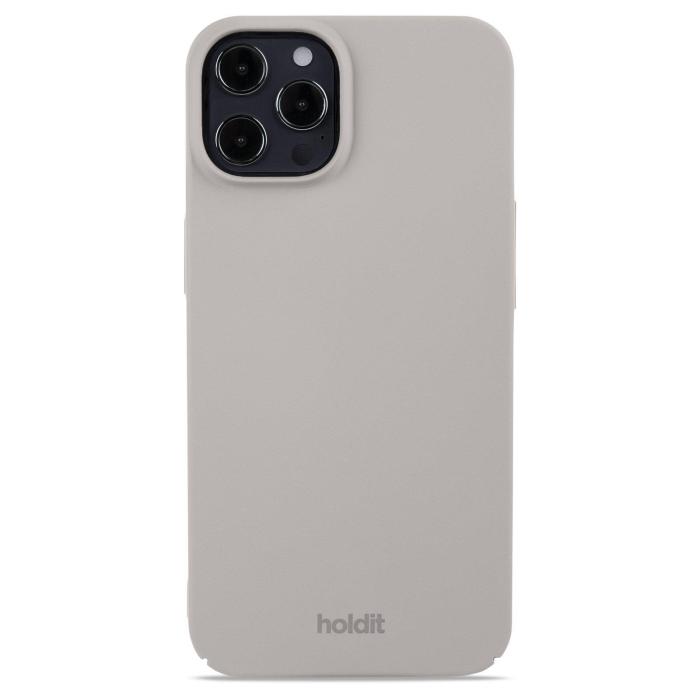 Bild 1, holdit iPhone 12 / 12 Pro Mobilskal Slim Taupe