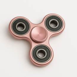 Fidget Spinner Ultra Spin Trio - Roséguld