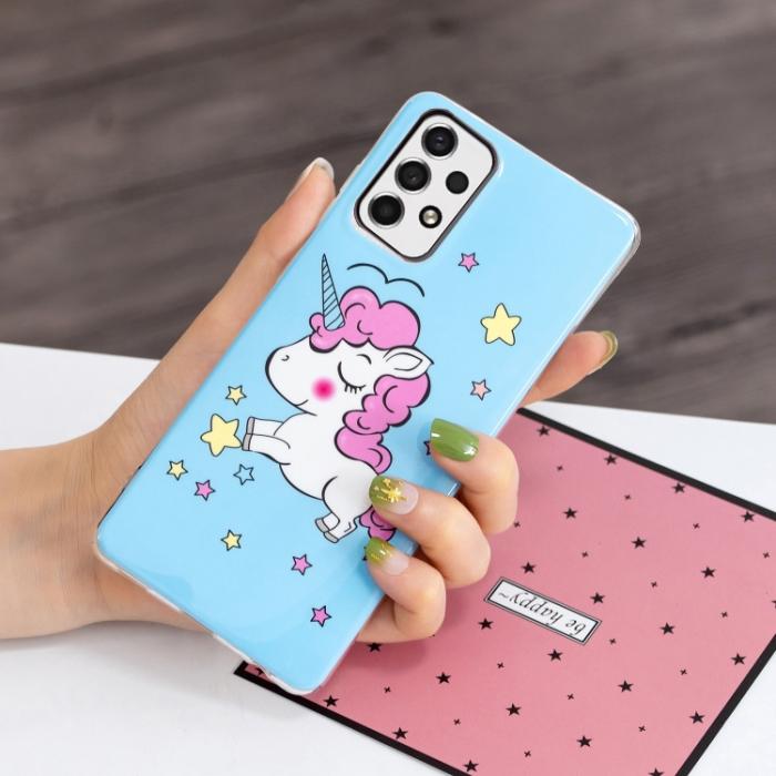 Bild 5, Samsung Galaxy A33 5G Skal Glow-in-dark Unicorn