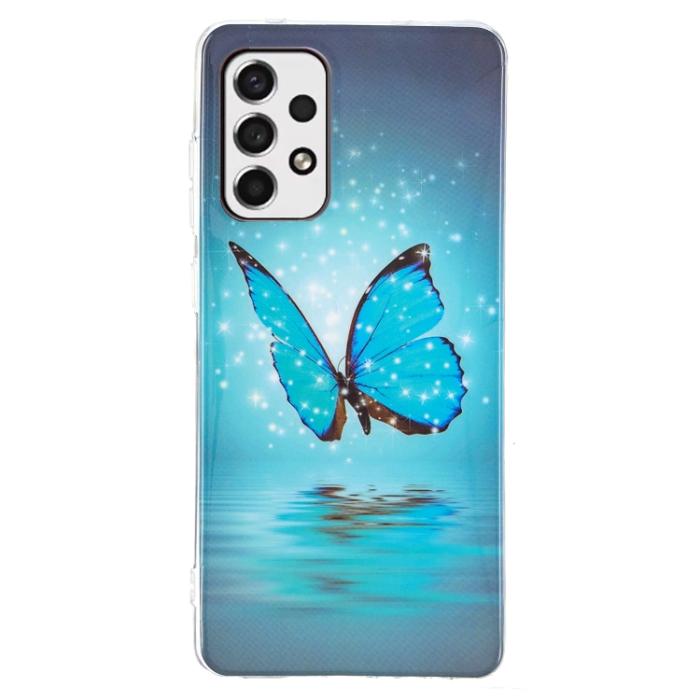 Bild 2, Samsung Galaxy A33 5G Skal Glow-in-dark Fjäril