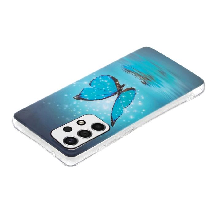 Bild 3, Samsung Galaxy A33 5G Skal Glow-in-dark Fjäril