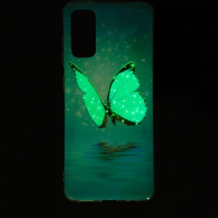 Bild 4, Samsung Galaxy A33 5G Skal Glow-in-dark Fjäril