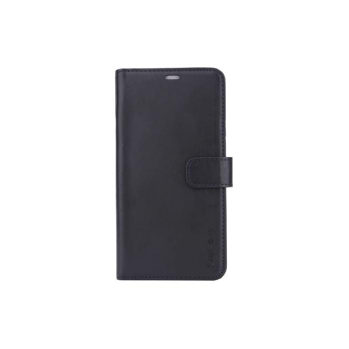 Bild 1, Radicover iPhone Xs Max Mobilfodral 2in1 Äkta Läder Svart