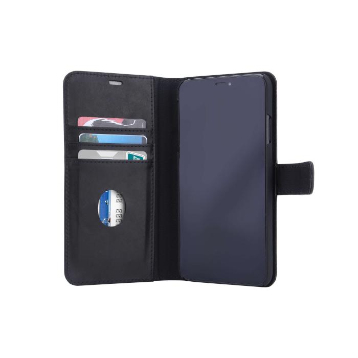 Bild 5, Radicover iPhone Xs Max Mobilfodral 2in1 Äkta Läder Svart