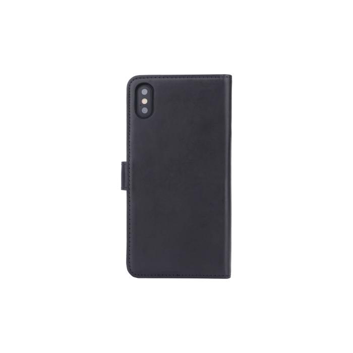 Bild 6, Radicover iPhone Xs Max Mobilfodral 2in1 Äkta Läder Svart