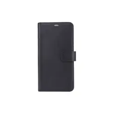 Radicover iPhone Xs Max Mobilfodral 2in1 &Auml;kta L&auml;der Svart