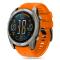 Tech-Protect Garmin Fenix 5/6/6 Pro/7/8/E 47 mm Armband Silicone Line Orange