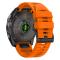 Tech-Protect Garmin Fenix 5/6/6 Pro/7/8/E 47 mm Armband Silicone Line Orange