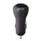 GEAR Billaddare 2.4A 2xUSB Inkl. 1m USB-C Kabel Svart