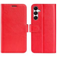 Samsung Galaxy A17 Fodral Crazy Horse L&auml;der R&ouml;d