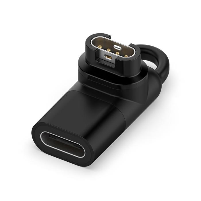 Bild 2, Garmin Laddningsadapter 90 Grader Elbow Svart