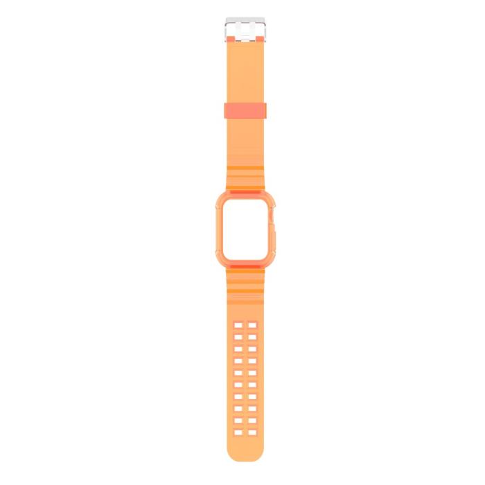 Bild 5, Apple Watch 38/40/41mm Kristall Skal/Armband Orange