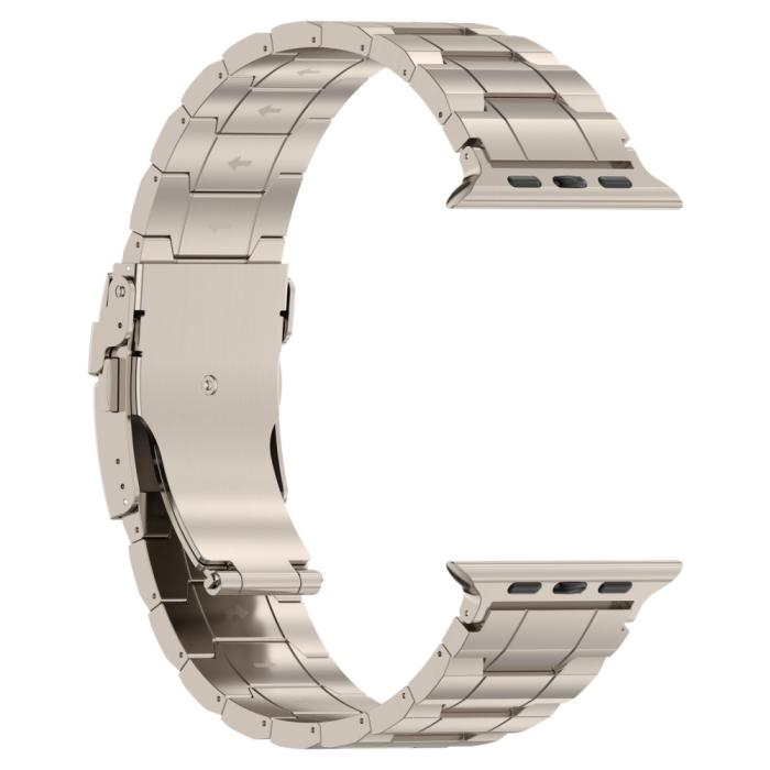 Bild 2, Apple Watch 42/44/45/49 mm Armband Steel Titanium