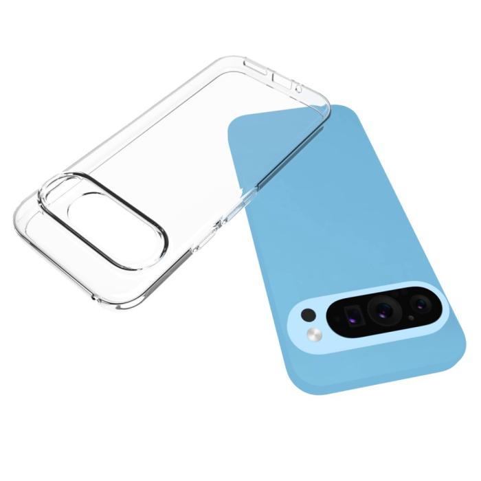 Bild 2, Google Pixel 9/9 Pro Skal TPU Transparent