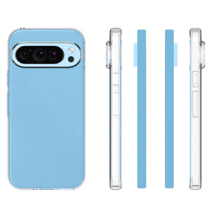 Bild 6, Google Pixel 9/9 Pro Skal TPU Transparent