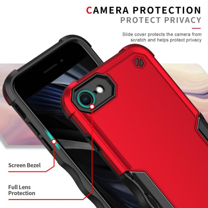 Bild 4, iPhone 7/8/SE Skal Non-Slip Armor Hybrid Mint