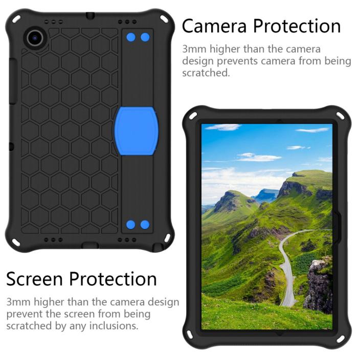 Bild 2, Galaxy Tab A8 10.5 Skal Honeycomb EVA Shockproof Kickstand