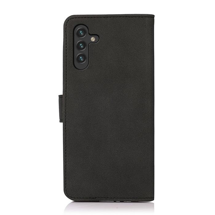Bild 3, KHAZNEH Samsung Galaxy A04s / A13 5G Fodral Retro Läder Svart