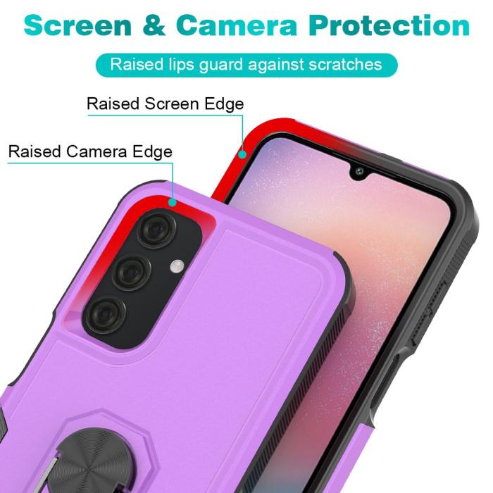 Bild 4, Samsung Galaxy A25 5G Skal Ring Shockproof Xtreme Lila