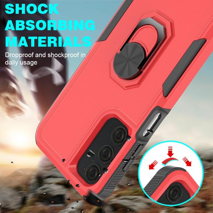 Bild 2, Samsung Galaxy A25 5G Skal Ring Shockproof Xtreme Röd
