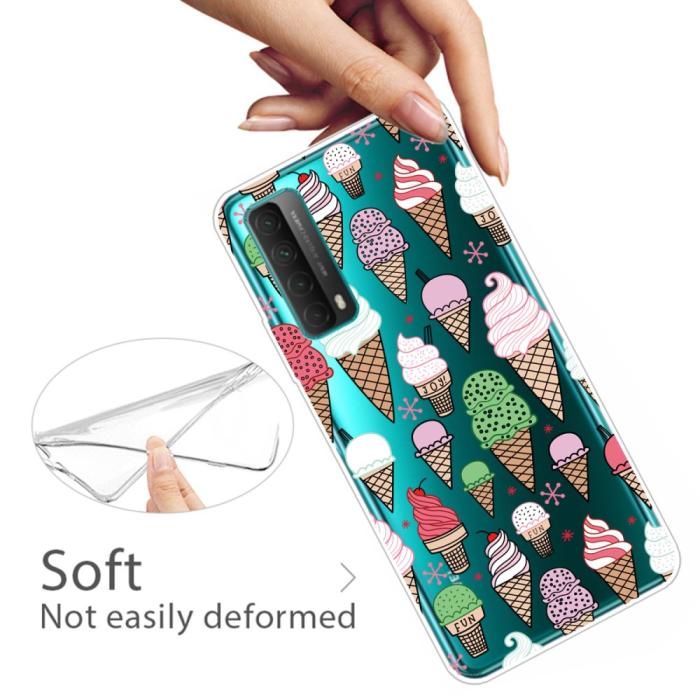 Bild 3, Huawei P Smart (2021) - Skal Med Tryck - Glass Sorter
