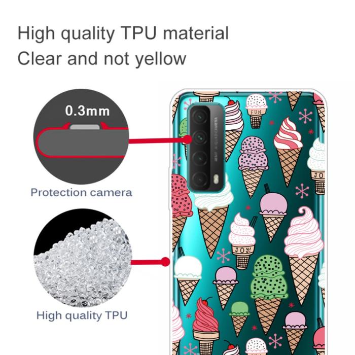 Bild 4, Huawei P Smart (2021) - Skal Med Tryck - Glass Sorter