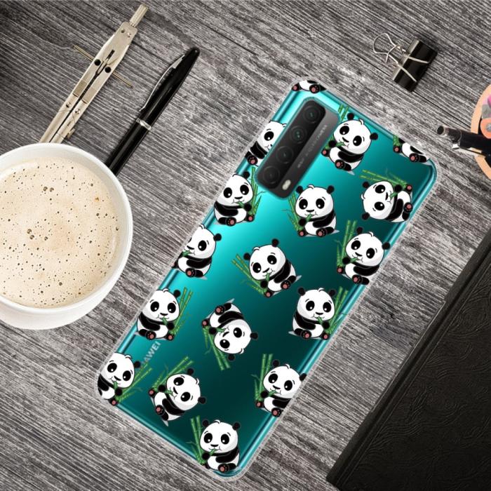 Bild 2, Huawei P Smart (2021) - Skal Med Tryck - Baby Panda