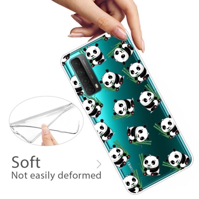 Bild 3, Huawei P Smart (2021) - Skal Med Tryck - Baby Panda