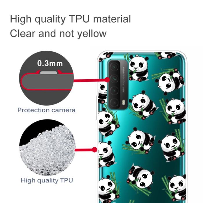 Bild 4, Huawei P Smart (2021) - Skal Med Tryck - Baby Panda