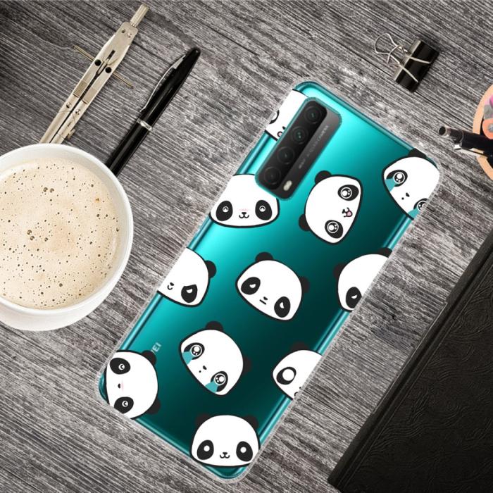 Bild 2, Huawei P Smart (2021) - Skal Med Tryck - Panda