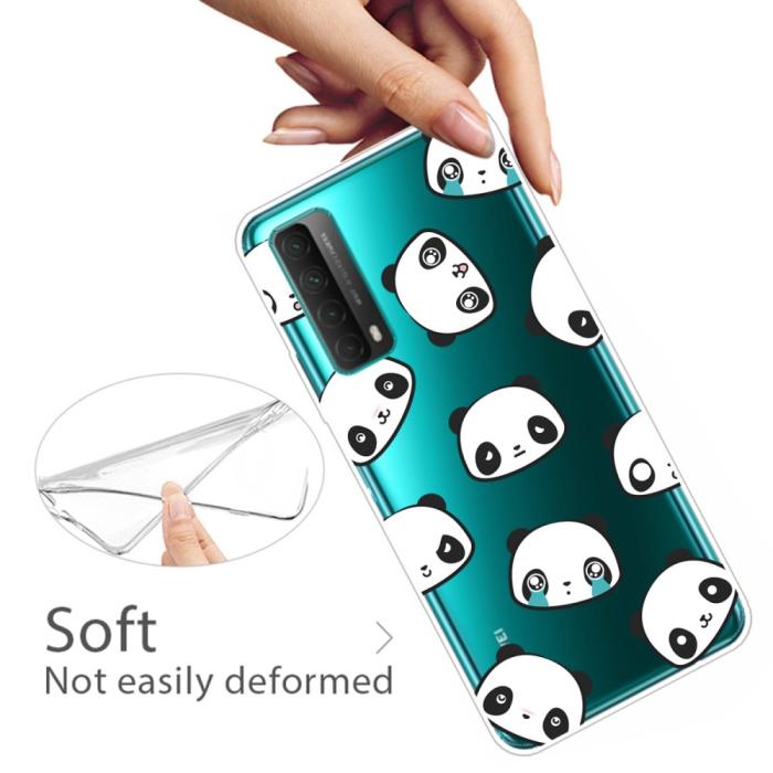 Bild 3, Huawei P Smart (2021) - Skal Med Tryck - Panda