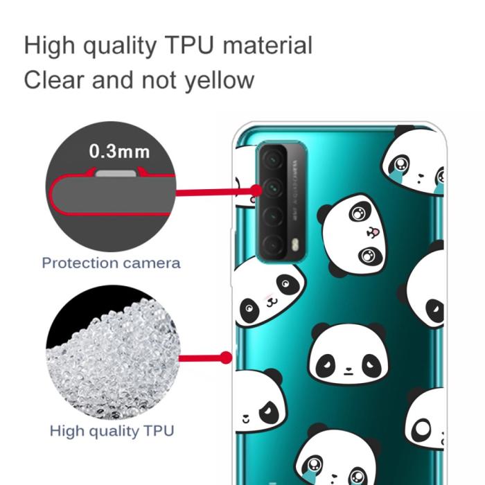 Bild 4, Huawei P Smart (2021) - Skal Med Tryck - Panda