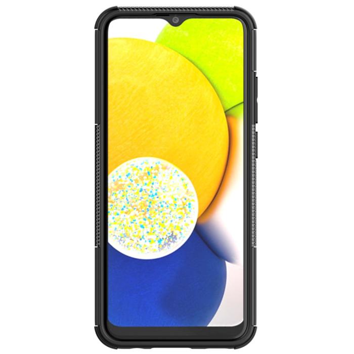 Bild 2, Samsung Galaxy A03 Skal Stöttåligt med Stöd Svart