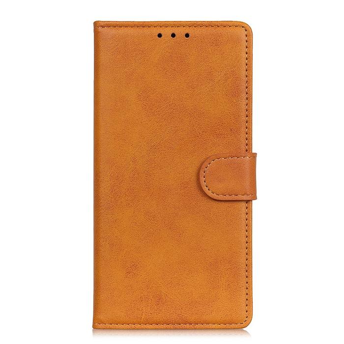 Bild 2, Xiaomi Redmi Note 11 4G Fodral Solid Läder Brun