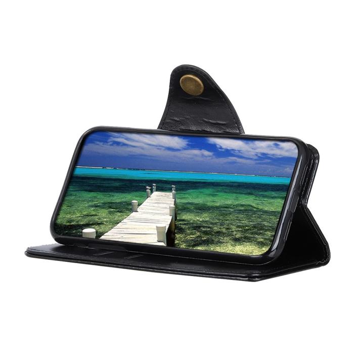 Bild 5, KHAZNEH Google Pixel 6A Fodral Magnetisk Mässing Svart