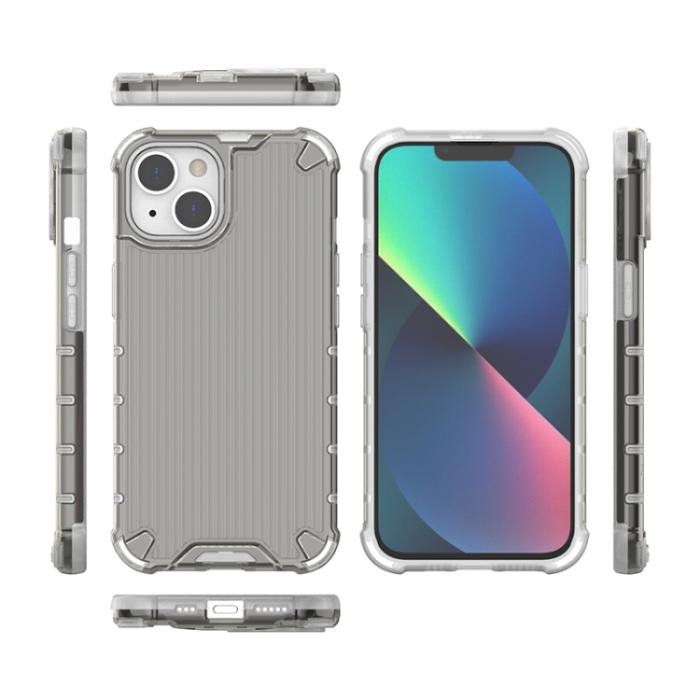 Bild 3, iPhone 14 Plus Skal Shockproof Resväska Design Svart