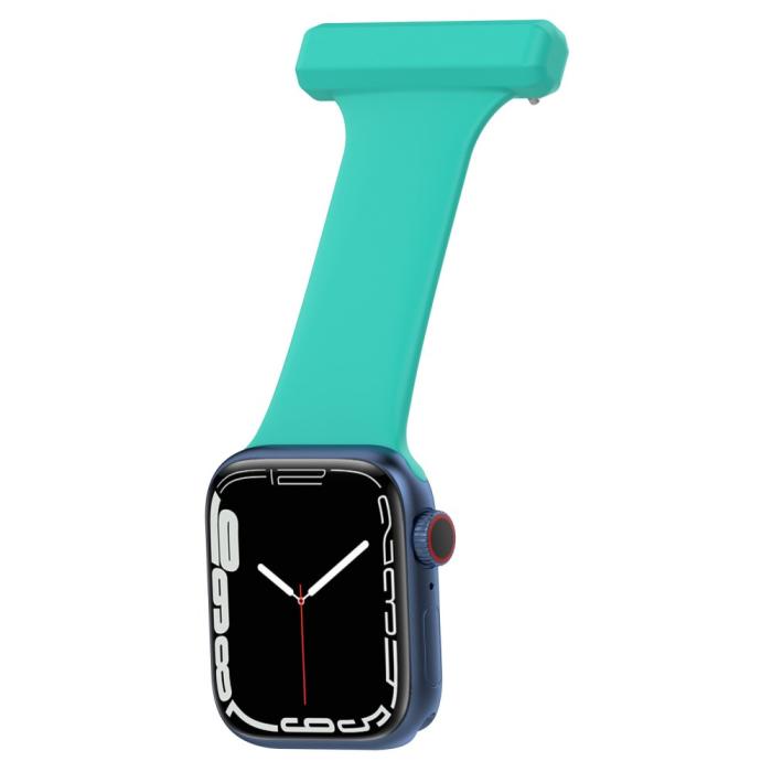 Bild 4, Apple Watch 42/44/45/49 mm Rem Sjuksköterska Ljus Grön