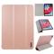 AMORUS iPad Air 2020/2022/2024 / Pro 11 2018/2020 Fodral Läder Tri-Fold Roséguld