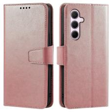 Samsung Galaxy A27 Fodral L&auml;der Ros&eacute;guld