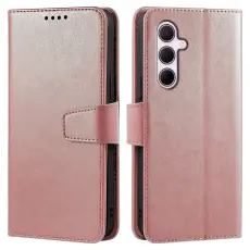 Samsung Galaxy A27 Fodral L&auml;der Ros&eacute;guld