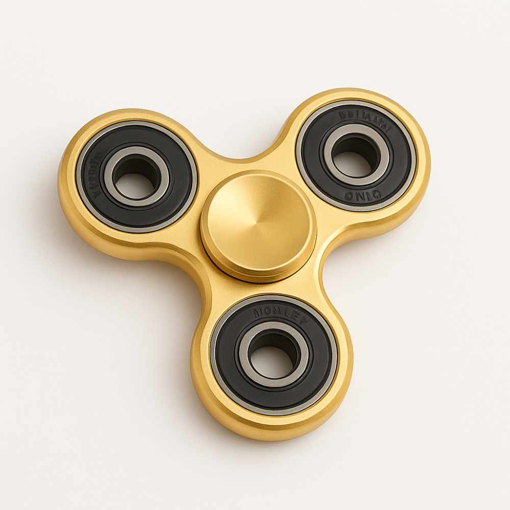 Fidget Spinner Ultra Spin Trio - Guld